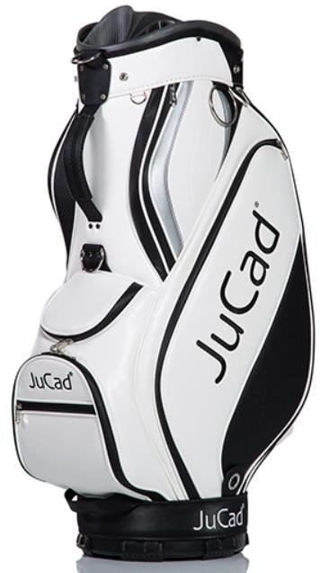 JuCad Pro cart bag, white/black