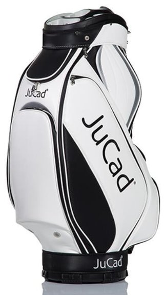 JuCad Pro cart bag, white/black