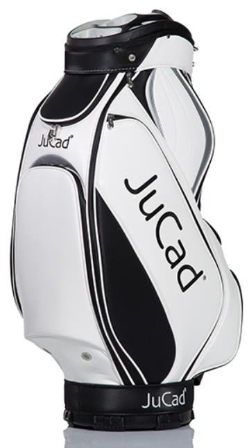 JuCad Pro cart bag, white/black