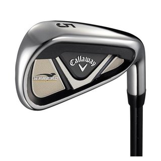 Callaway Warbird 21 men's golf set, graphite, + cart bag, white