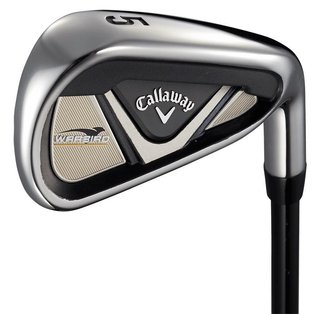 Callaway Warbird 21 men's golf set, steel, +cart bag, white