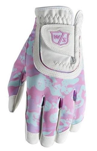 Wilson Staff Fit All junior golf glove, mix of colors