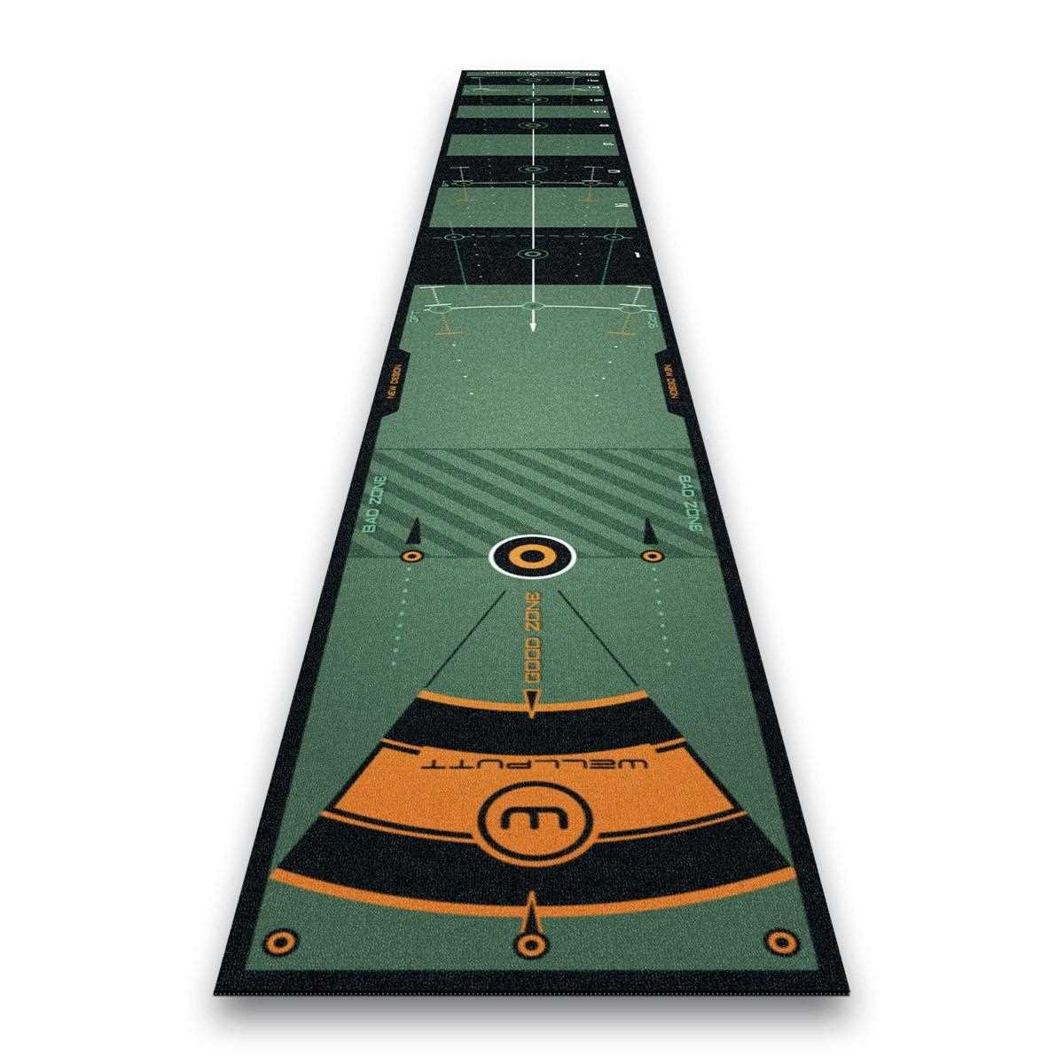 Wellputt Putting Mat - CLASSIC 13FT (4m), speed 10-11,5ft, green