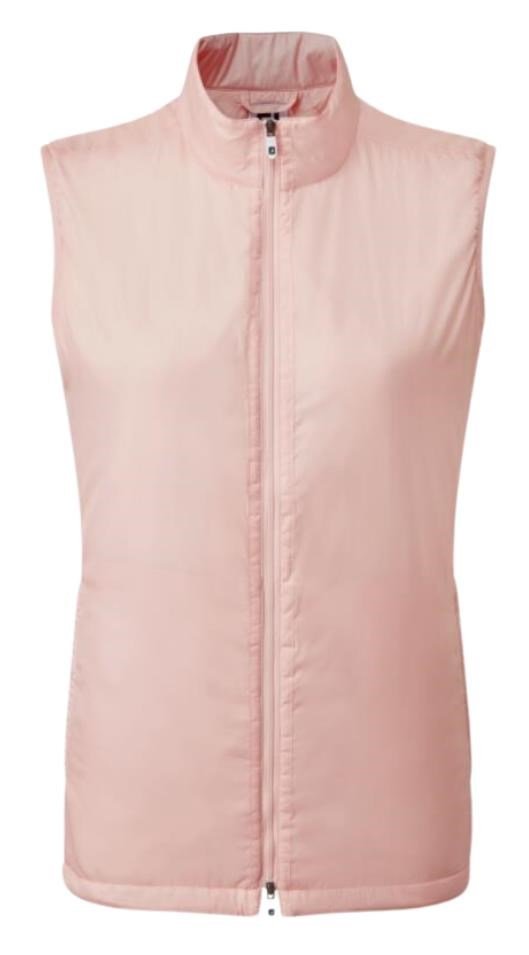 FootJoy Lightweight Insulated women's vest, blush pink