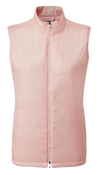 FootJoy Lightweight Insulated women's vest, blush pink