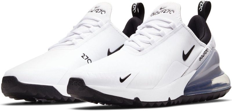 Nike Air Max 270G unisex golf shoes, white/black/platinum