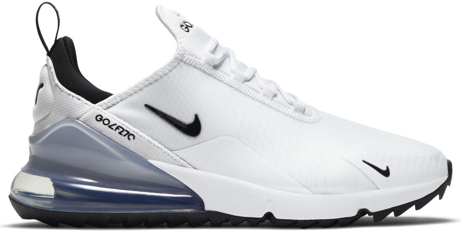 Nike Air Max 270G unisex golf shoes, white/black/platinum