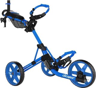 Clicgear M4 manual trolley, matt blue