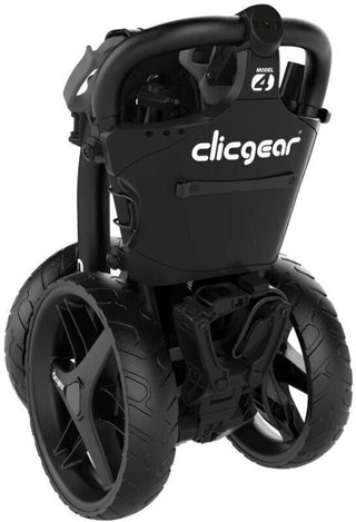 Clicgear M4 manual trolley, matt red
