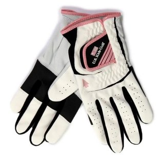 U.S. Kids Golf Golfer Youth junior glove, white/pink