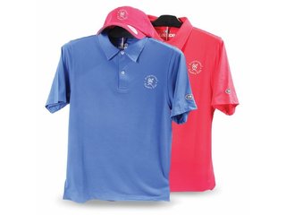 U.S. Kids Golf Tech Lisle junior polo, red