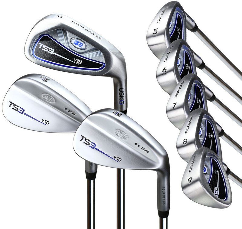 U.S. Kids Golf TS3-57 (145cm) v10 8-Club junior golf set, steel