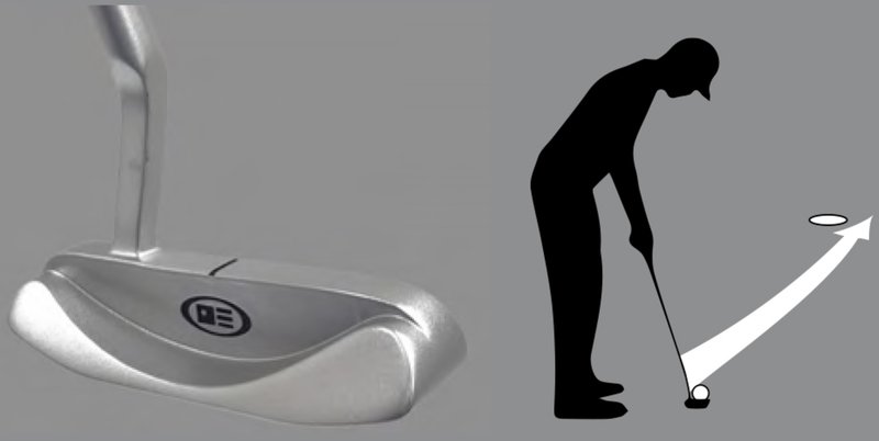 U.S. Kids Golf TS3-51 (130cm) AIM 1 junior putter 26"