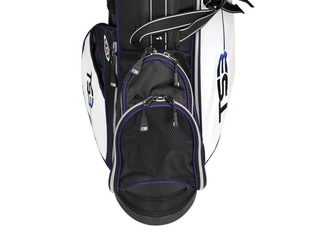 U.S. Kids Golf TS3-54 (137cm) v10 junior golf set, graphite, black/white/purple + stand bag
