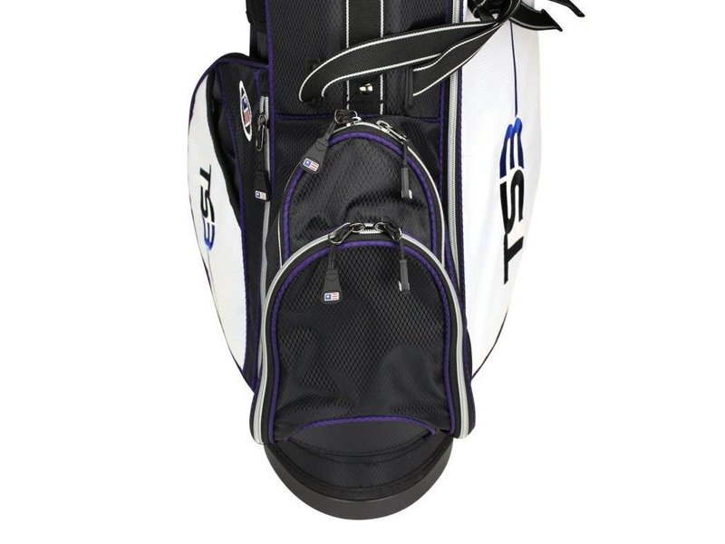U.S. Kids Golf TS3-54 (137cm) v10 junior golf set, graphite, black/white/purple + stand bag