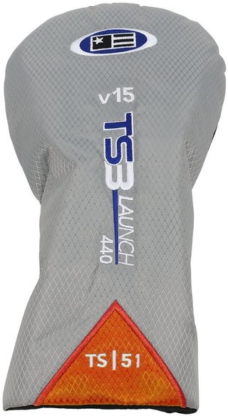 U.S. Kids Golf TS3-51 (130cm) V15 10-Club junior golf set, graphite + stand bag, royal/white/orange