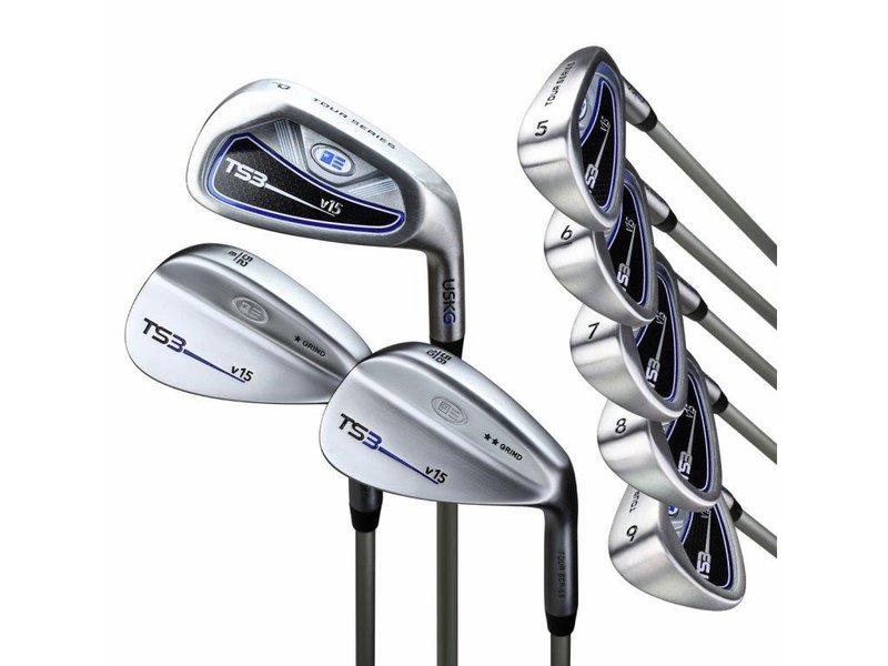 U.S. Kids Golf TS3-51 (130cm) V15 8-Club junior irons, graphite