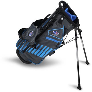 U.S. Kids Golf UL48 (122cm) WT20-S junior stand bag 2022 24.5", grey/teal
