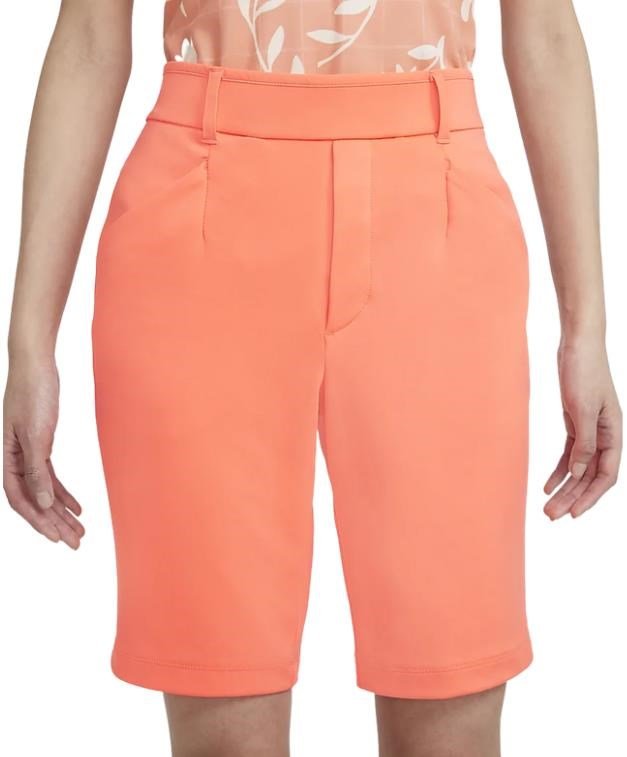 Nike Dri-FIT UV Ace women's shorts, bright mango