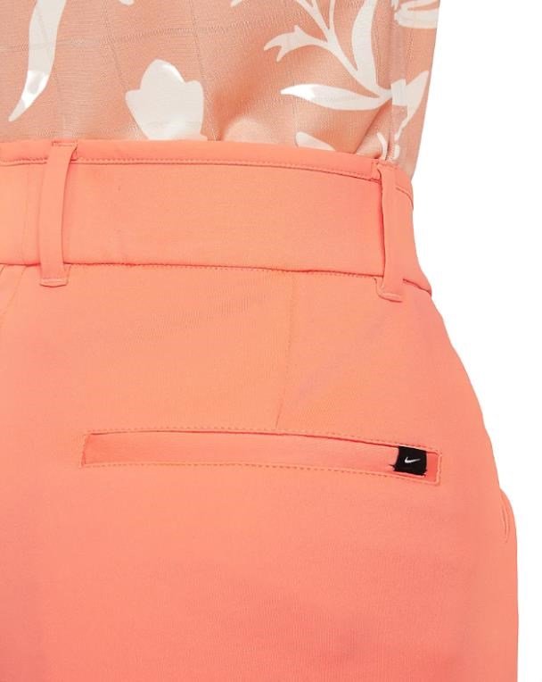 Nike Dri-FIT UV Ace women's shorts, bright mango