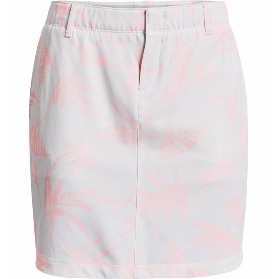 Under Armour Links Woven Printed women's skort, white