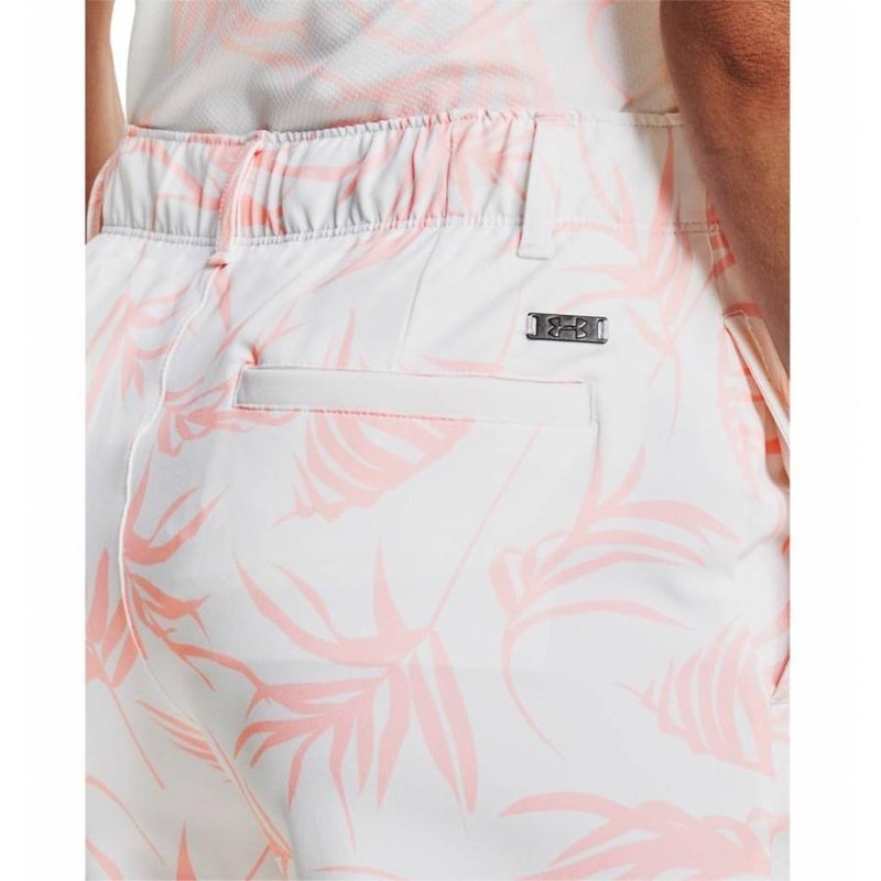 Under Armour Links Printed women's shorts, white