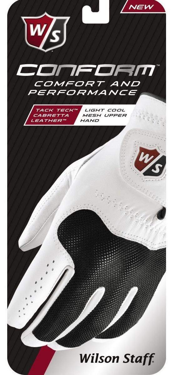 Wilson Wilson Staff Conform mens golf glove, white
