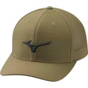 Mizuno Tour Vent Adjustable golf cap, dark olive