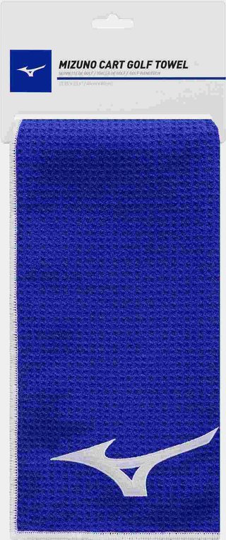 Mizuno Micro Fibre Golf Towel 40x60cm, navy