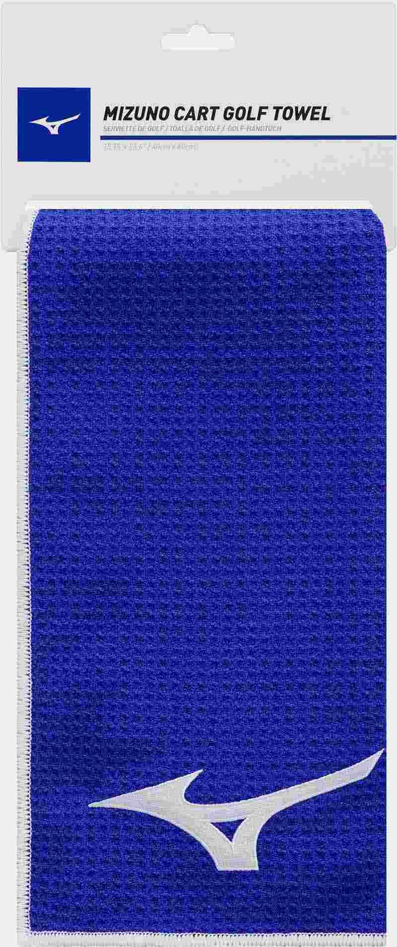 Mizuno Micro Fibre Golf Towel 40x60cm, navy