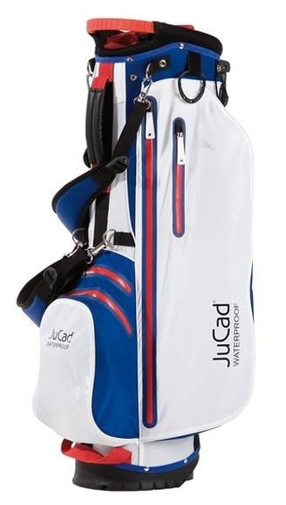 JuCad Waterproof 2in1 stand bag, blue/white/red