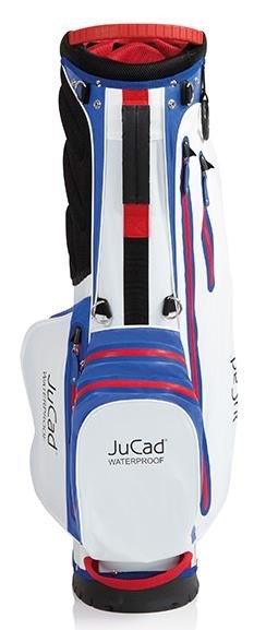 JuCad Waterproof 2in1 stand bag, blue/white/red