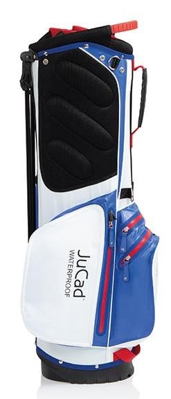JuCad Waterproof 2in1 stand bag, blue/white/red