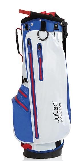 JuCad Waterproof 2in1 stand bag, blue/white/red