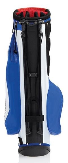 JuCad Waterproof 2in1 stand bag, blue/white/red