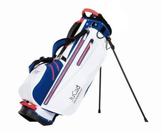 JuCad Waterproof 2in1 stand bag, blue/white/red