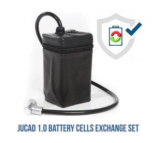 JuCad 1.0 Powerpack replace kit system no control-unit for self-mount incl. small battery cells case and cover