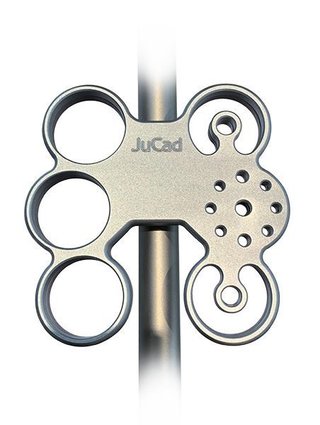 JuCad Tablet holder for all JuCad trolleys, titanium