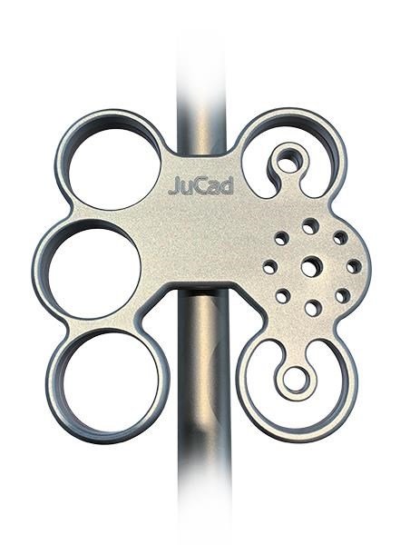 JuCad Tablet holder for all JuCad trolleys, titanium