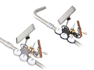 JuCad Tablet holder for all JuCad trolleys, titanium