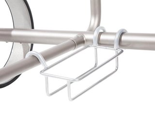 JuCad Powerpack Battery bracket, Titanium/Stainless Steel trolleys, silver