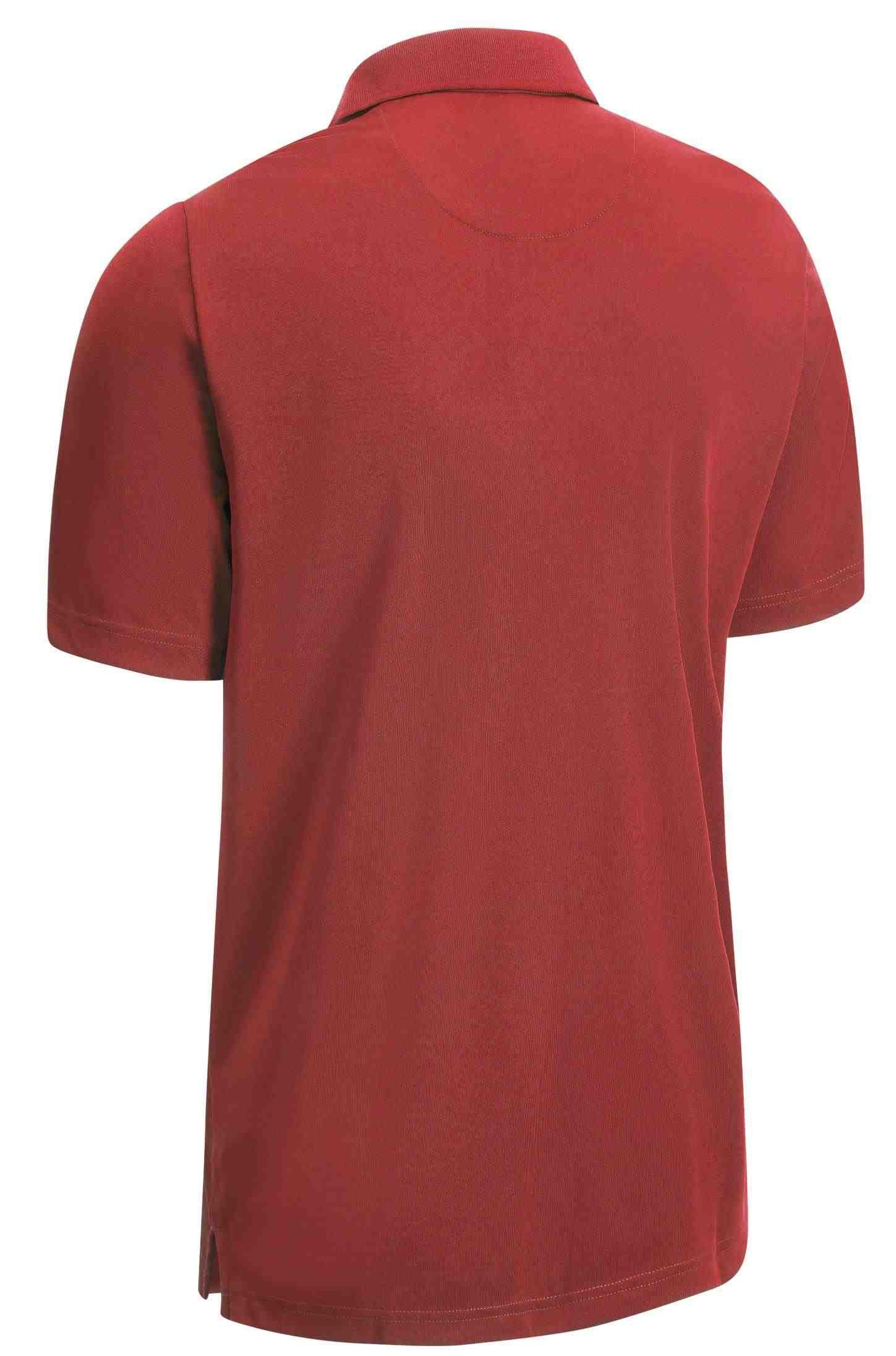 Callaway Tournament men's polo, true red