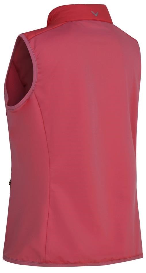 Callaway Lightweight Quilted women's vest, geranium