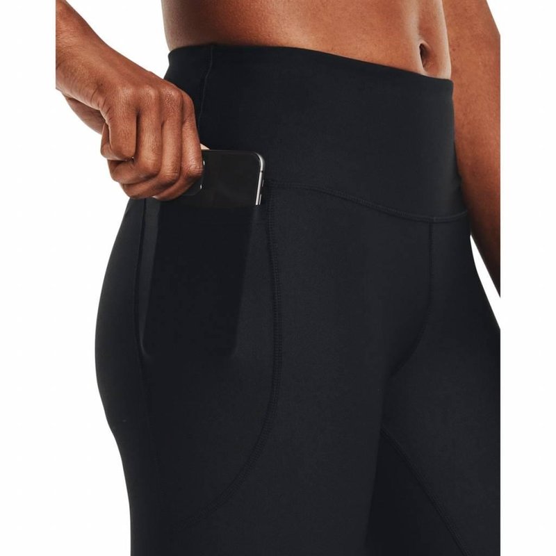 Under Armour HeatGear HiRise ladies leggings, black