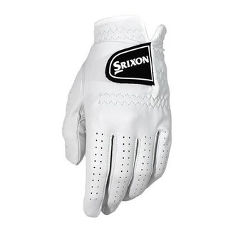 Srixon Premium Cabretta Leather mens golf glove, white