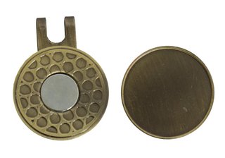 Longridge Deluxe Cap Clip and Ballmarker, bronze