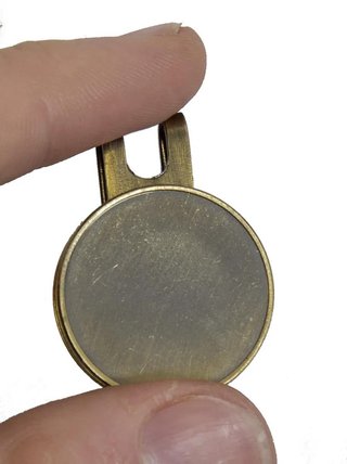 Longridge Deluxe Cap Clip and Ballmarker, bronze