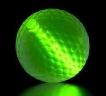Ostatní Glow Stick for Golf Ball (1 stick) accessory, green