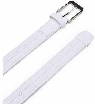 Under Armour Braided men's golf belt, white