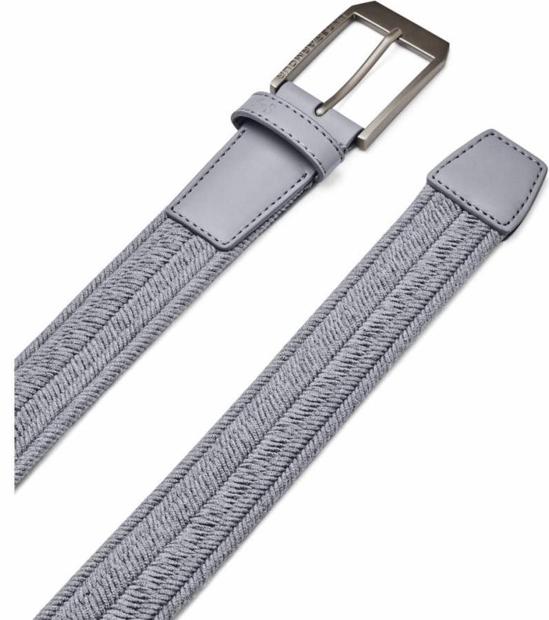 Under Armour Braided men's golf belt, grey